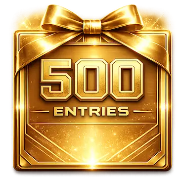🎁 500 Free Entries