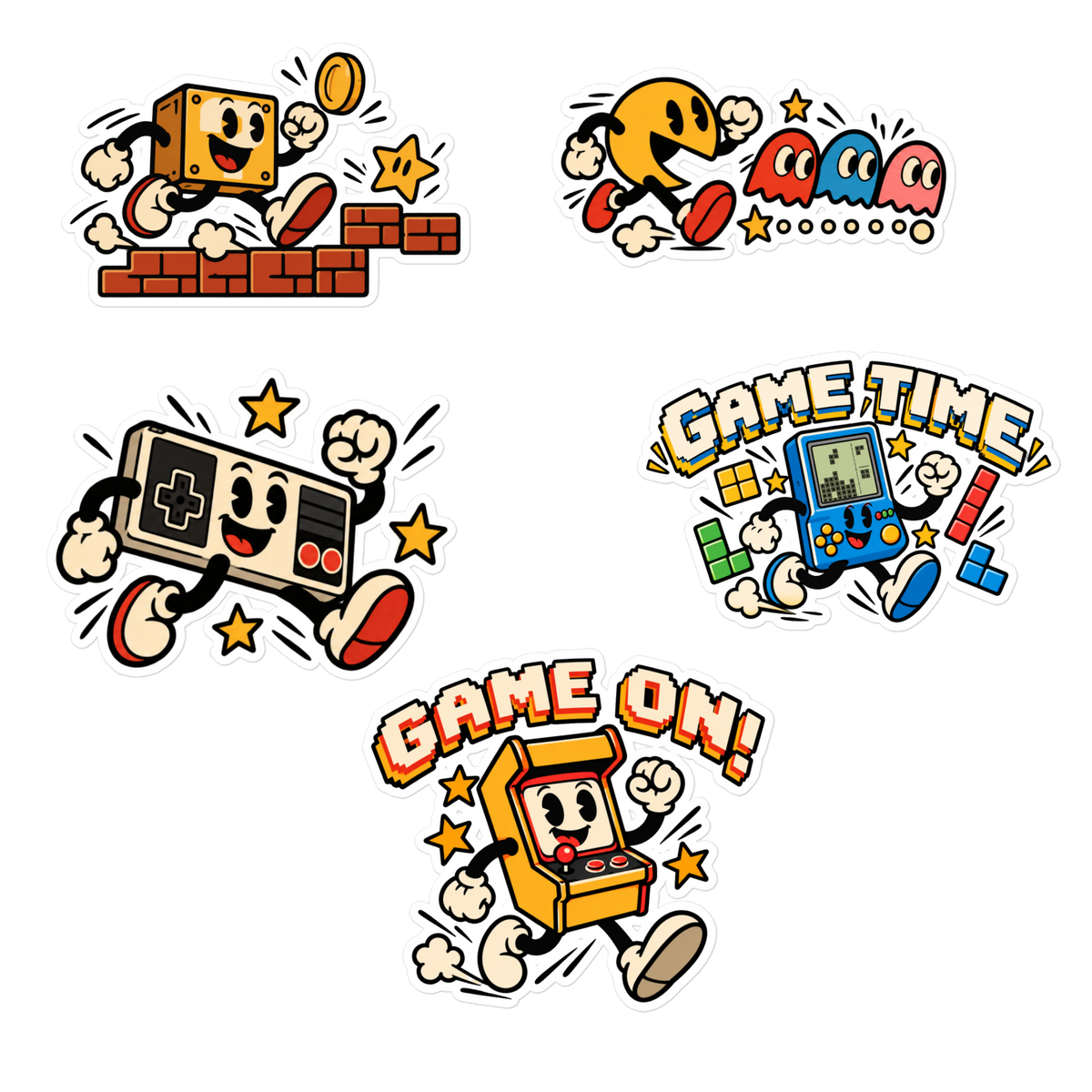 Retro Sticker Bundle