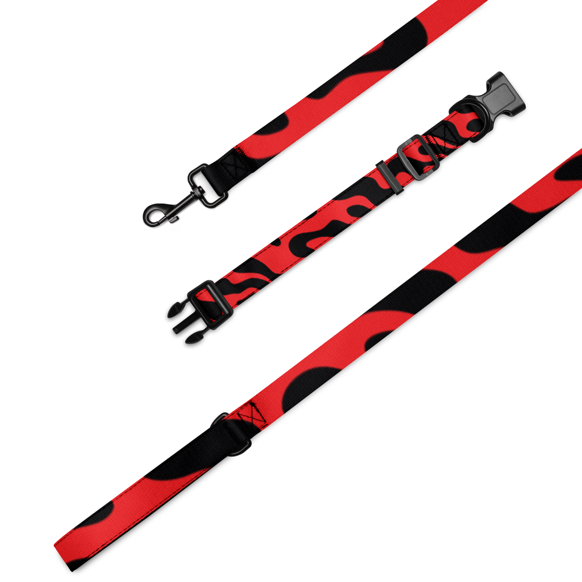 Fire Oni Pet collar & leash